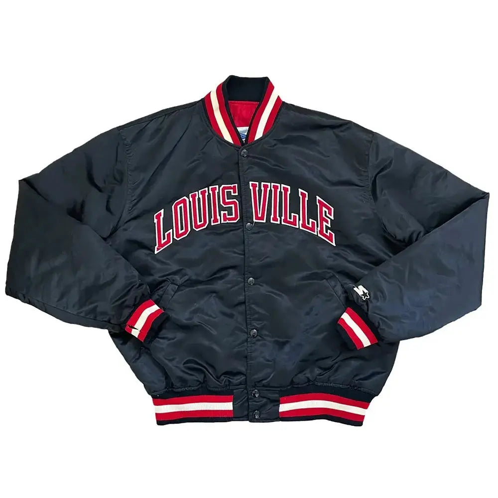 80s Louisville Cardinals Satin Jacket USA Jackets