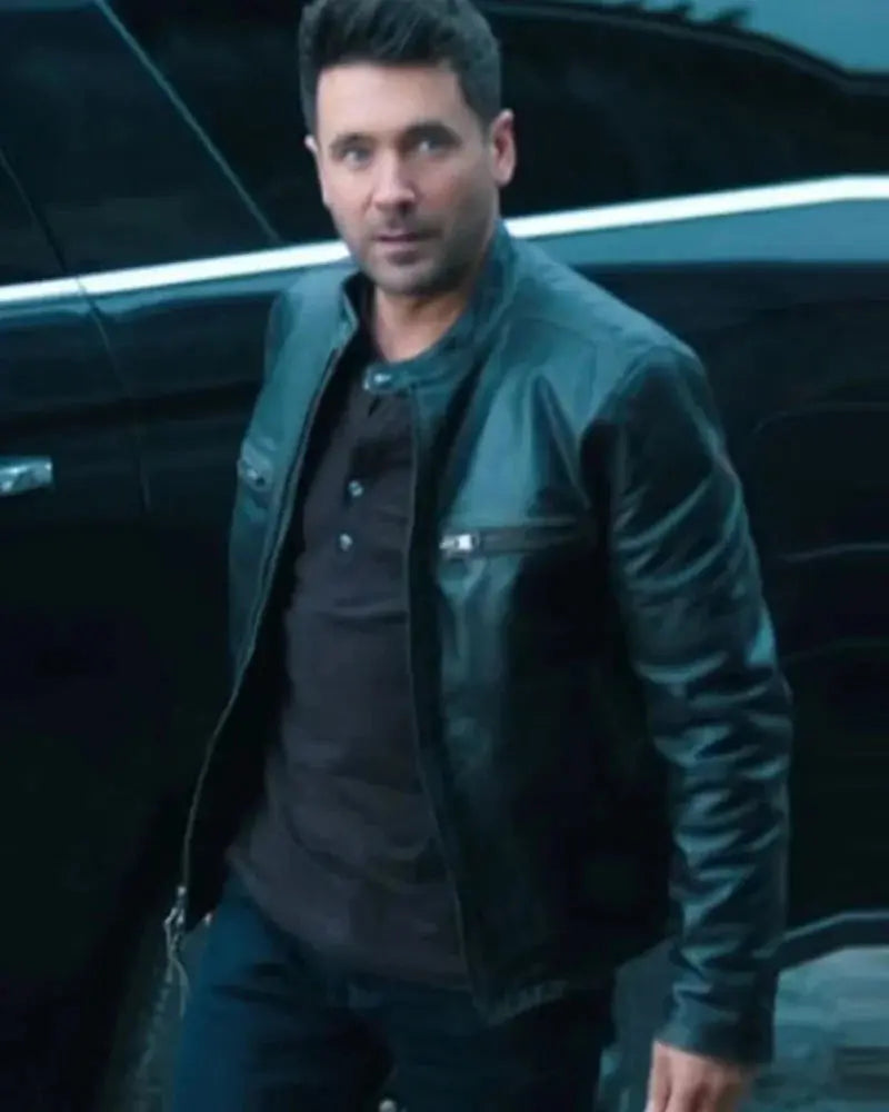 Andrew Mathews Sullivan’s Crossing Black Leather Jacket USA Jackets