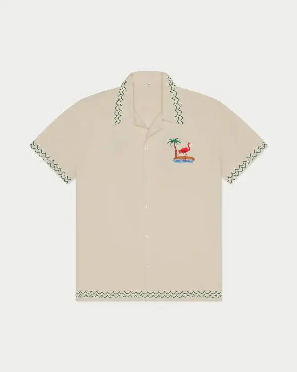 Bachelor in Paradise Sean McLaughlin Flamingo Shirt USA Jackets