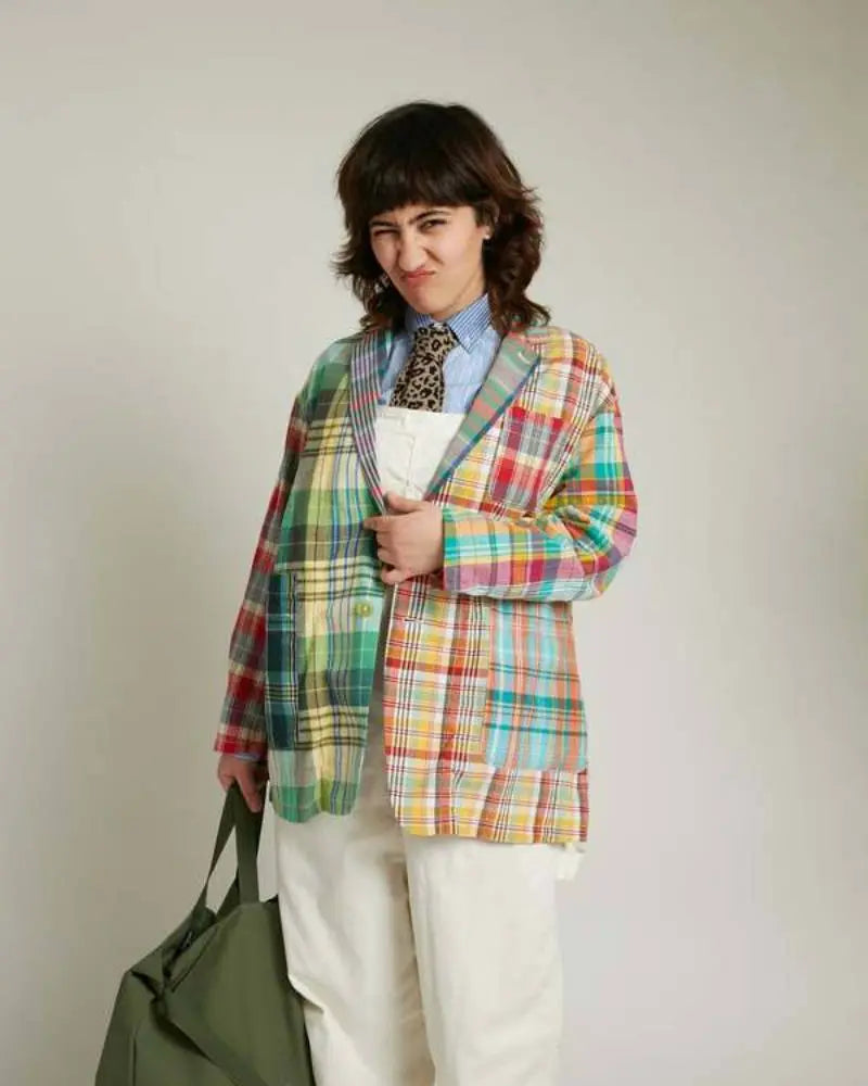 Beams Boy Check Crazy Blazer USA Jackets