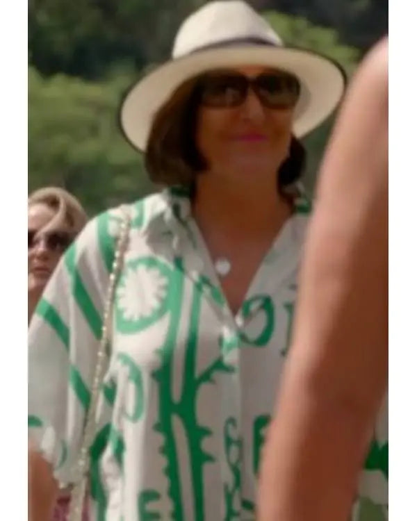 Billion Dollar Playground Green & White Print Playsuit USA Jackets