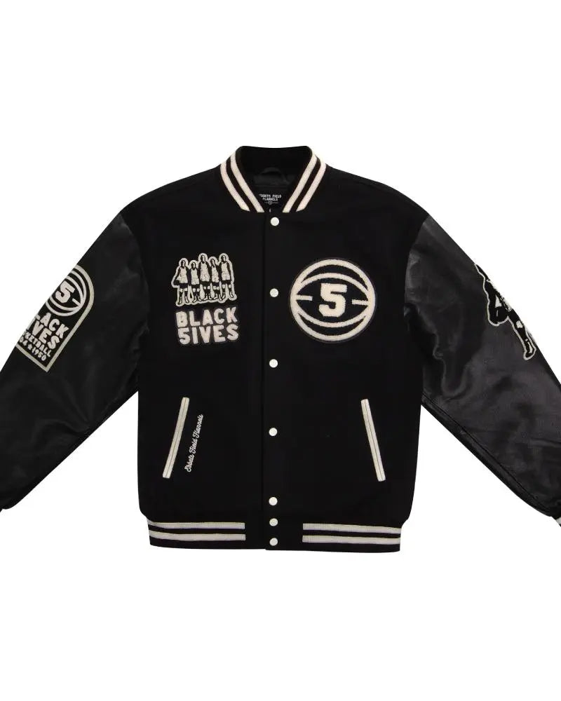 Black Fives Varsity Jacket USA Jackets
