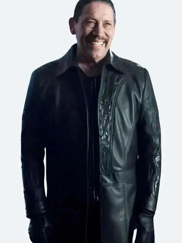 Breacher The Flash S04 Black Leather Coat USA Jackets