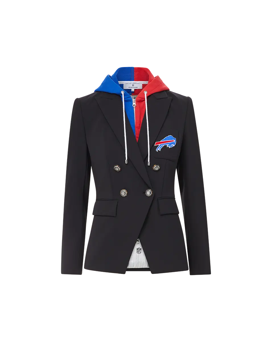 Buffalo Bills Veronica Beard Black Dickey Jacket USA Jackets