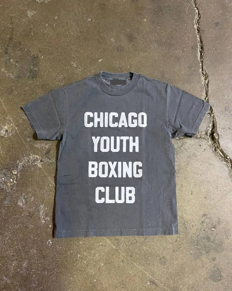 Chicago Boxing T-Shirt USA Jackets