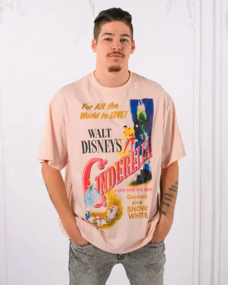 Cinderella Poster Drop Sleeve T-Shirt USA Jackets