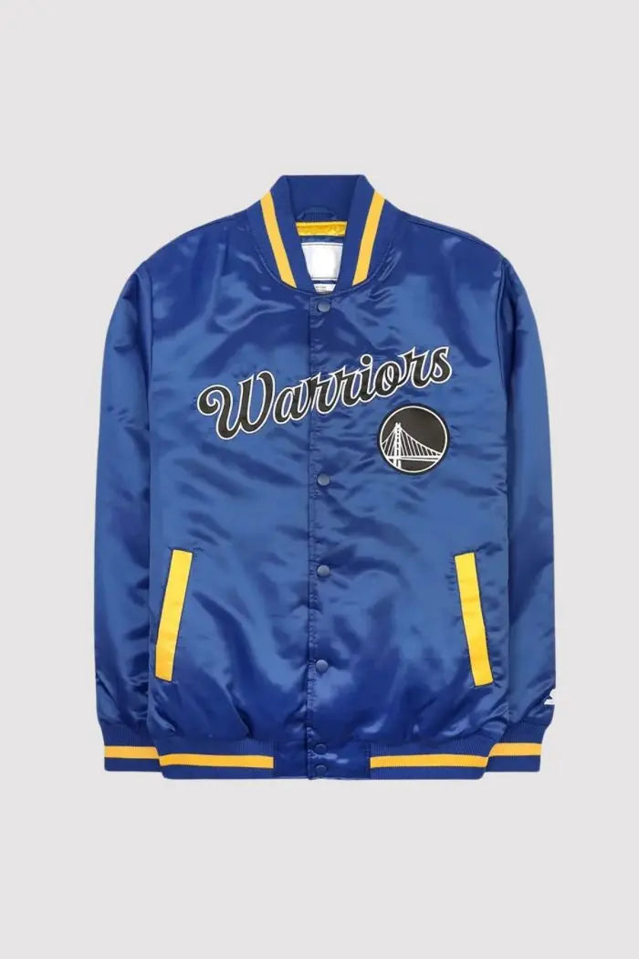 Golden State Warriors Blue Exclusive Varsity Jacket USA Jackets