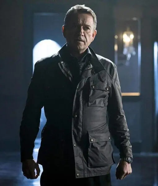 Gotham Alfred Pennyworth Leather Jacket USA Jackets