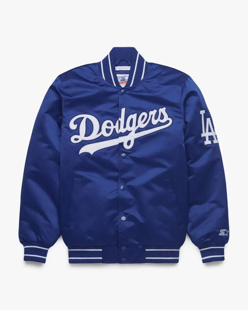 HOMAGE X Starter Dodgers Heavyweight Satin Jacket USA Jackets