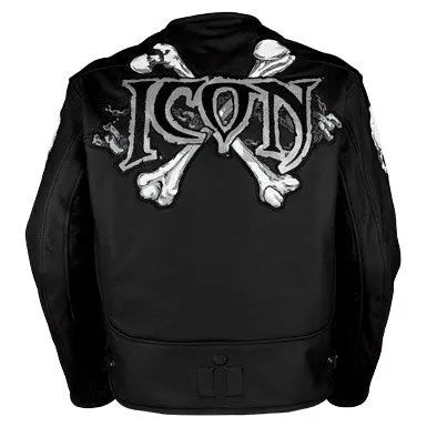Icon Motorhead Skull Motorcycle Jacket USA Jackets
