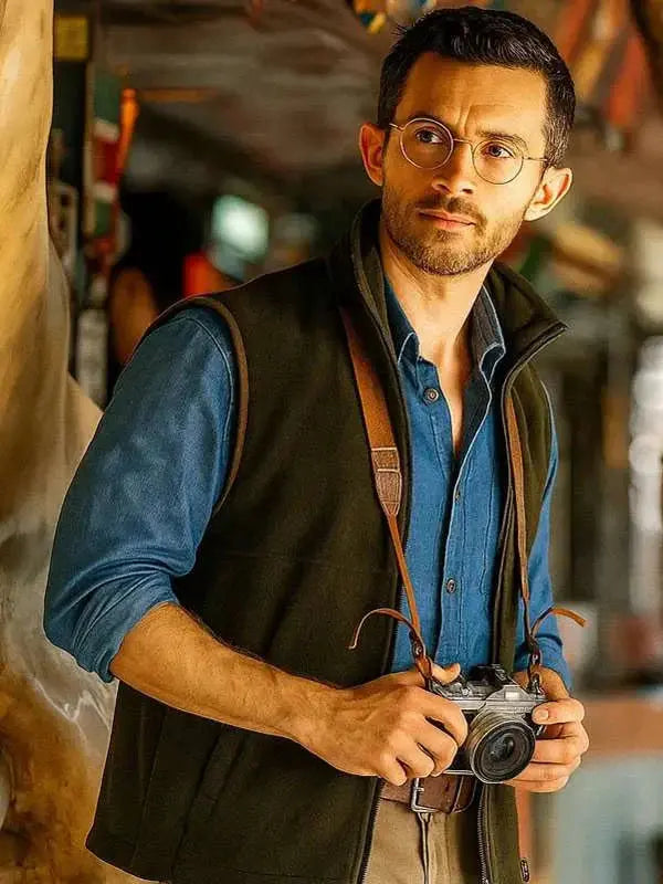Jonathan Bailey Jurassic World Rebirth 2025 Vest USA Jackets