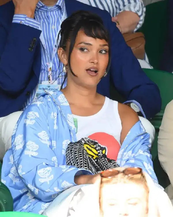 Joy Crookes Wimbledon Tennis Championships 2025 Floral Jacket USA Jackets
