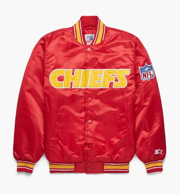 Kansas City Chiefs Gameday Starter Satin Jacket USA Jackets