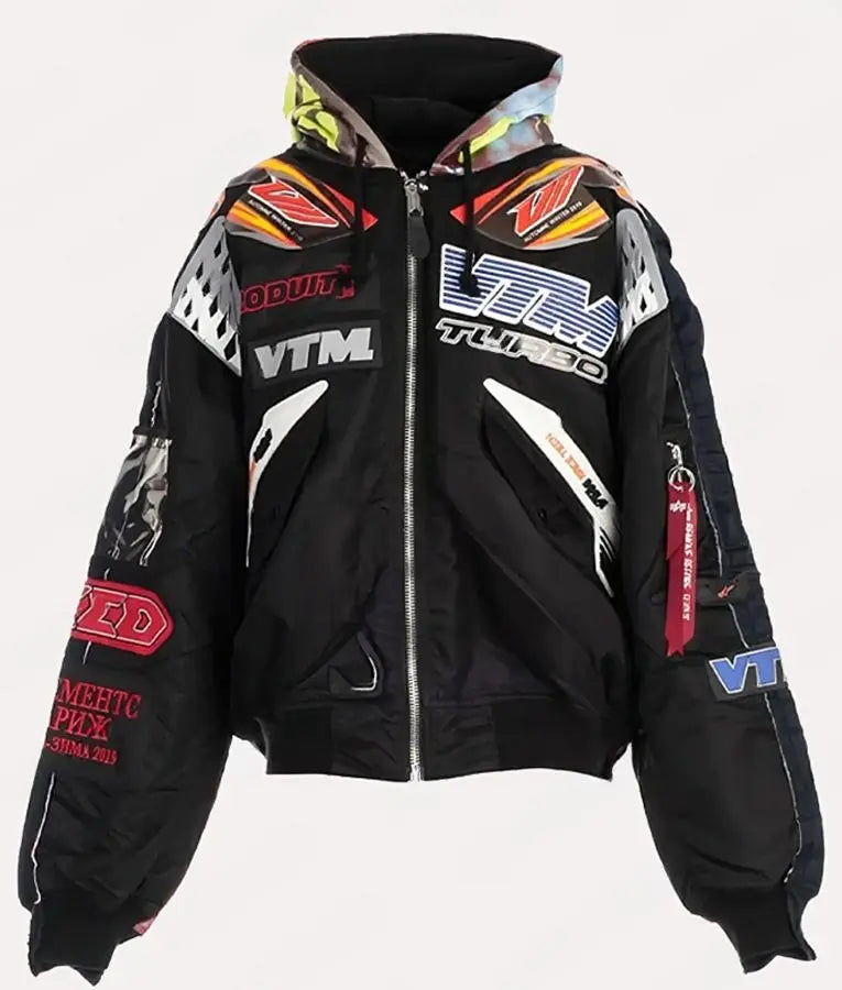 Kanye West Racing Bomber Jacket USA Jackets