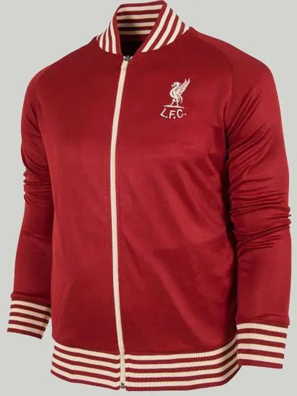 LFC Shankly Red Track Jacket - USA Jackets