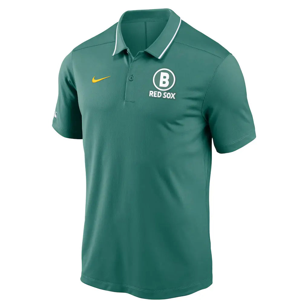 Men’s Boston Red Sox Nike Green Polo Shirt USA Jackets