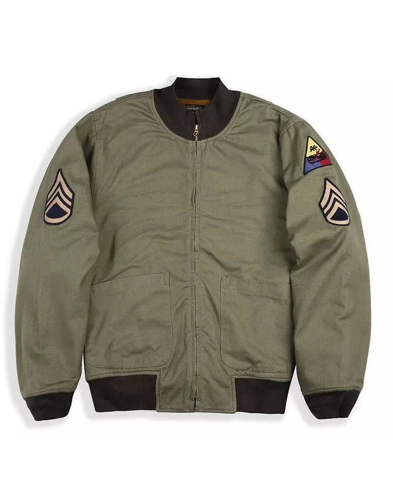 Mens US Army Military Flight Bomber Jacket USA Jackets
