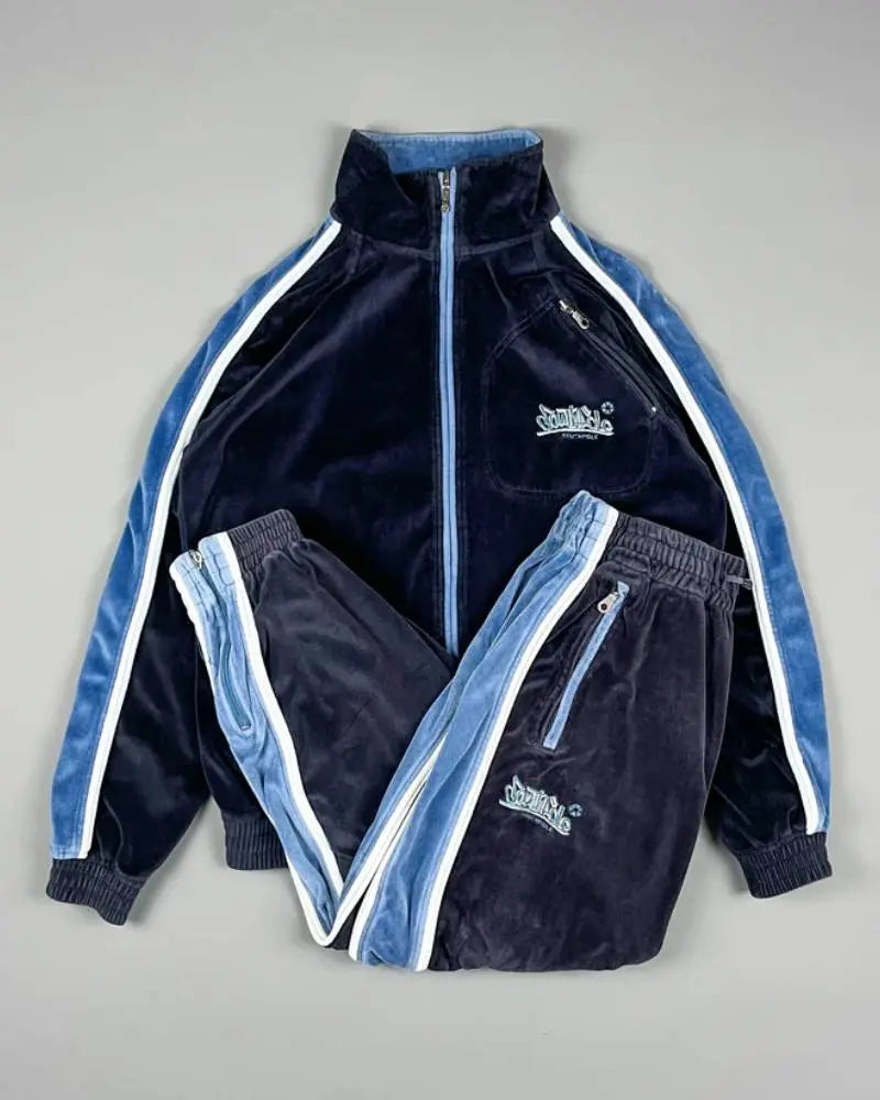 Oldskool Gear Southpole Velour Tracksuit USA Jackets