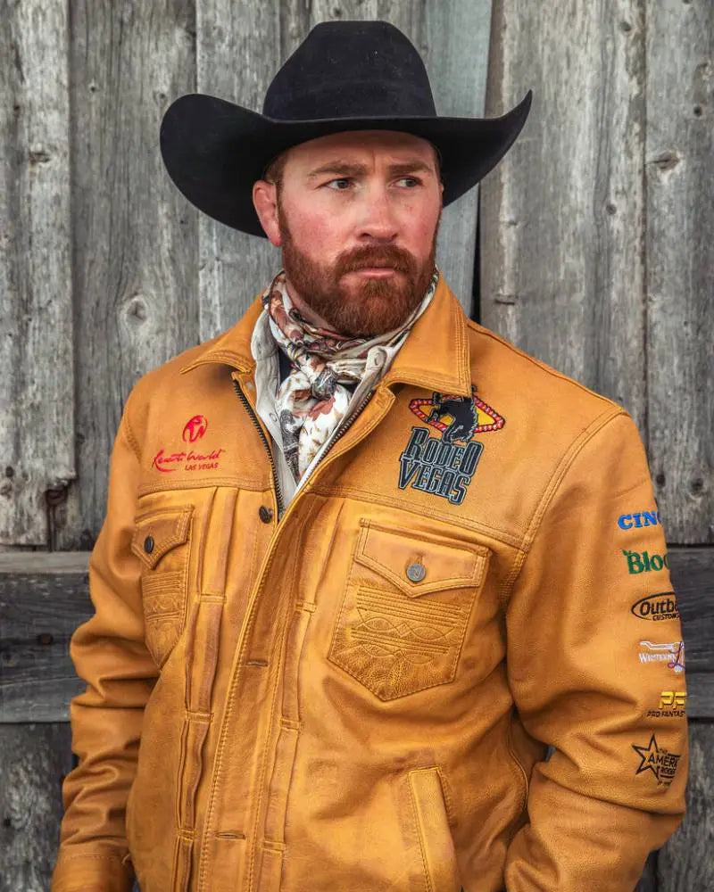 Rodeo Vegas 2024 Leather Jacket USA Jackets