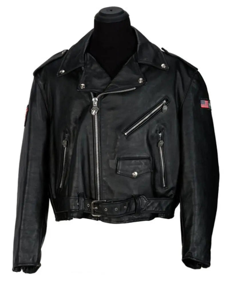 Rolling Stones Steel Wheels Leather Jacket USA Jackets