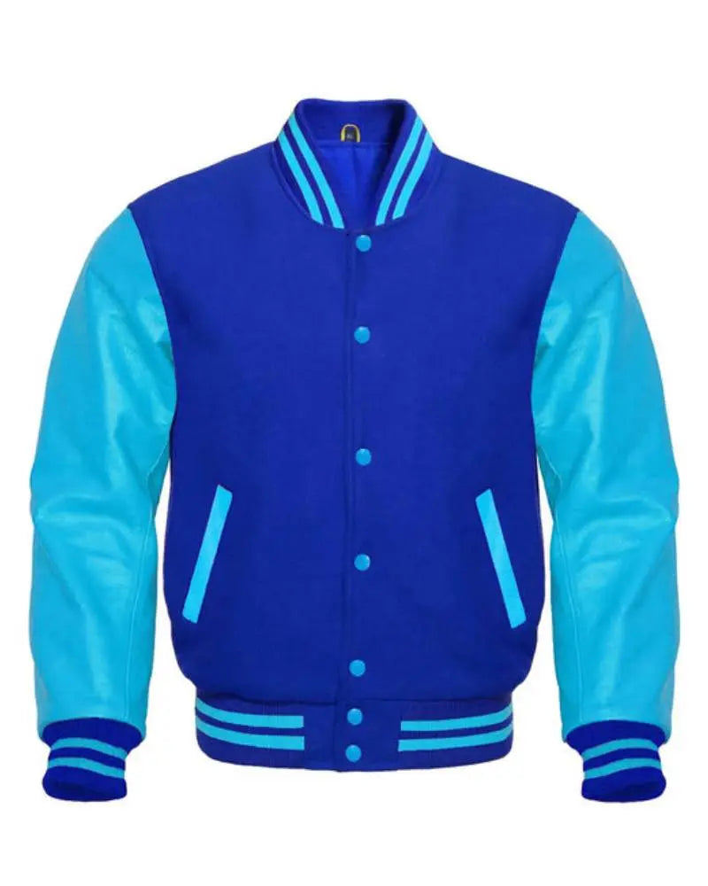 Royal Blue Varsity Jacket USA Jackets