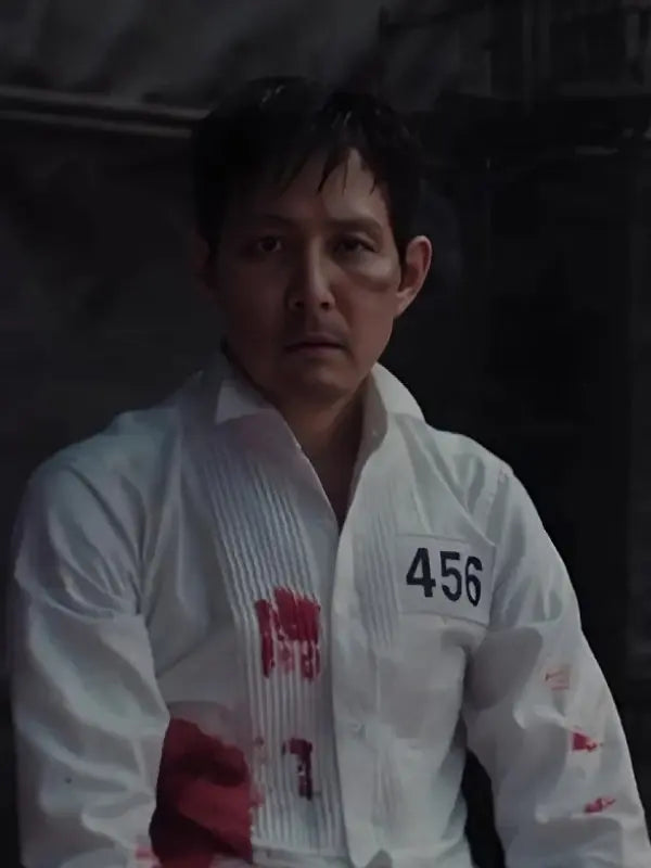 Squid Game S03 Lee Jung-Jae White Shirt USA Jackets