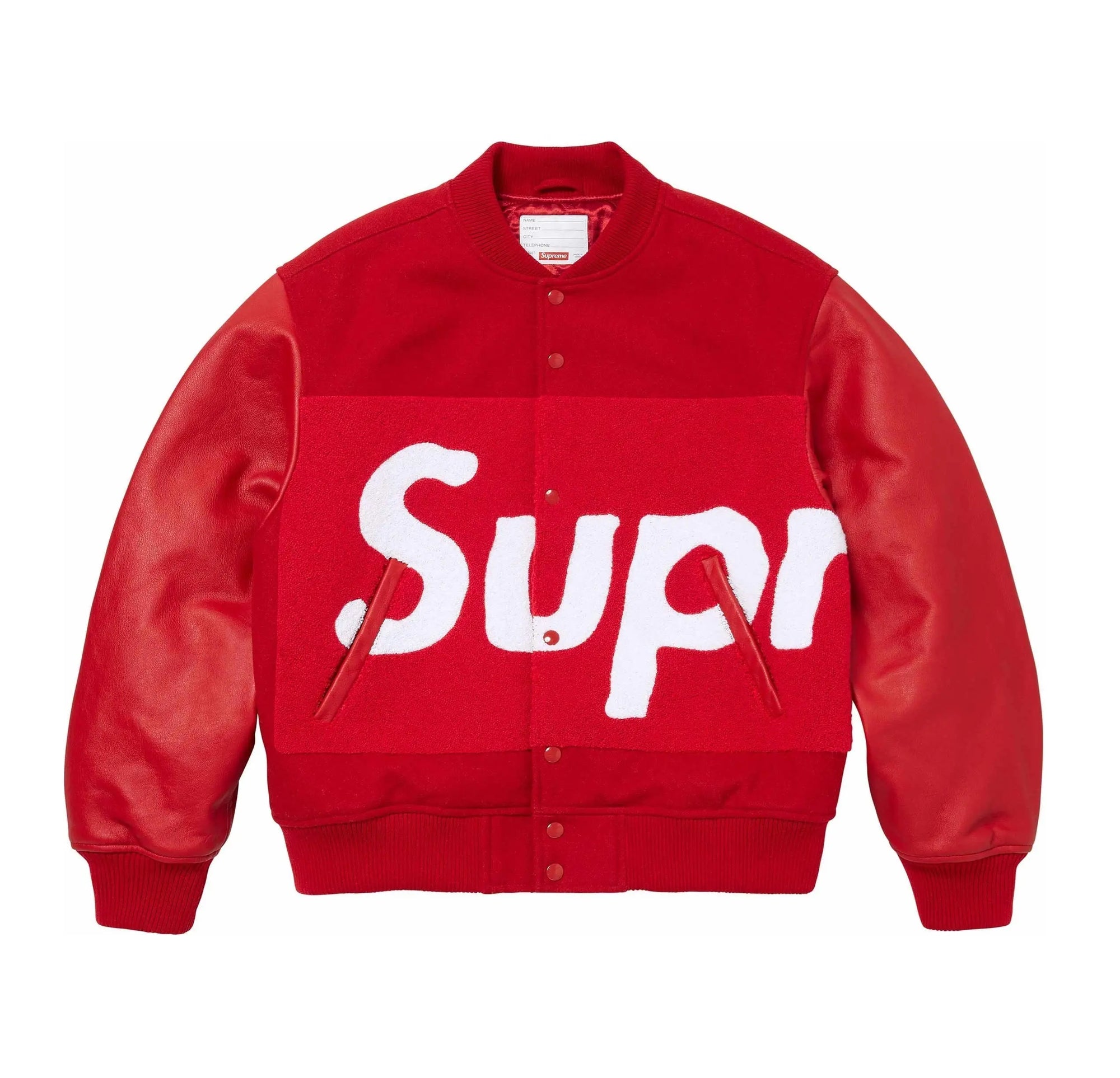 Supreme Chenille Varsity Jacket USA Jackets