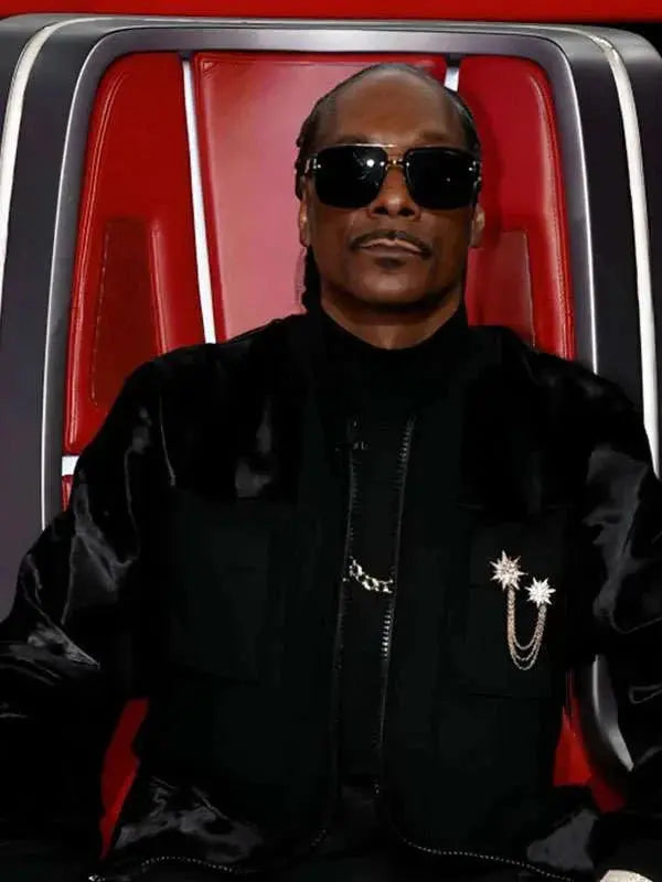 The Voice S26 Snoop Dogg Black Jacket USA Jackets
