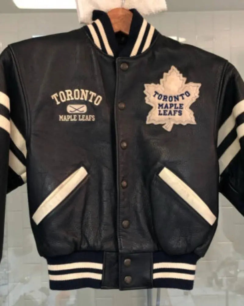 Toronto Maple Leafs Hockey Leather Jacket USA Jackets