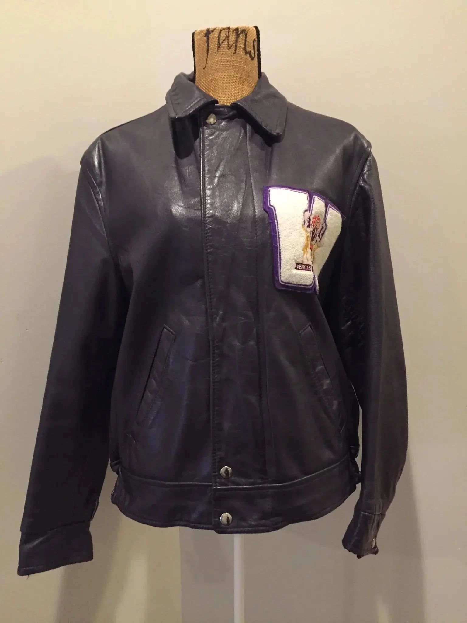 Vintage Western University Purple Varsity Jacket USA Jackets