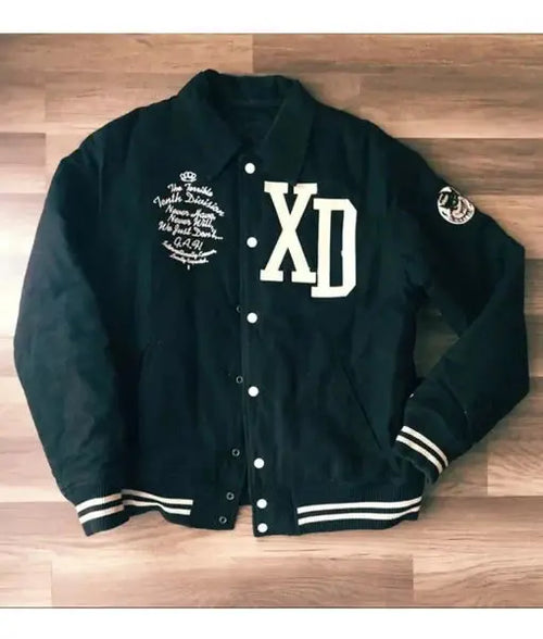 10 Deep Black Cats Jacket USA Jackets