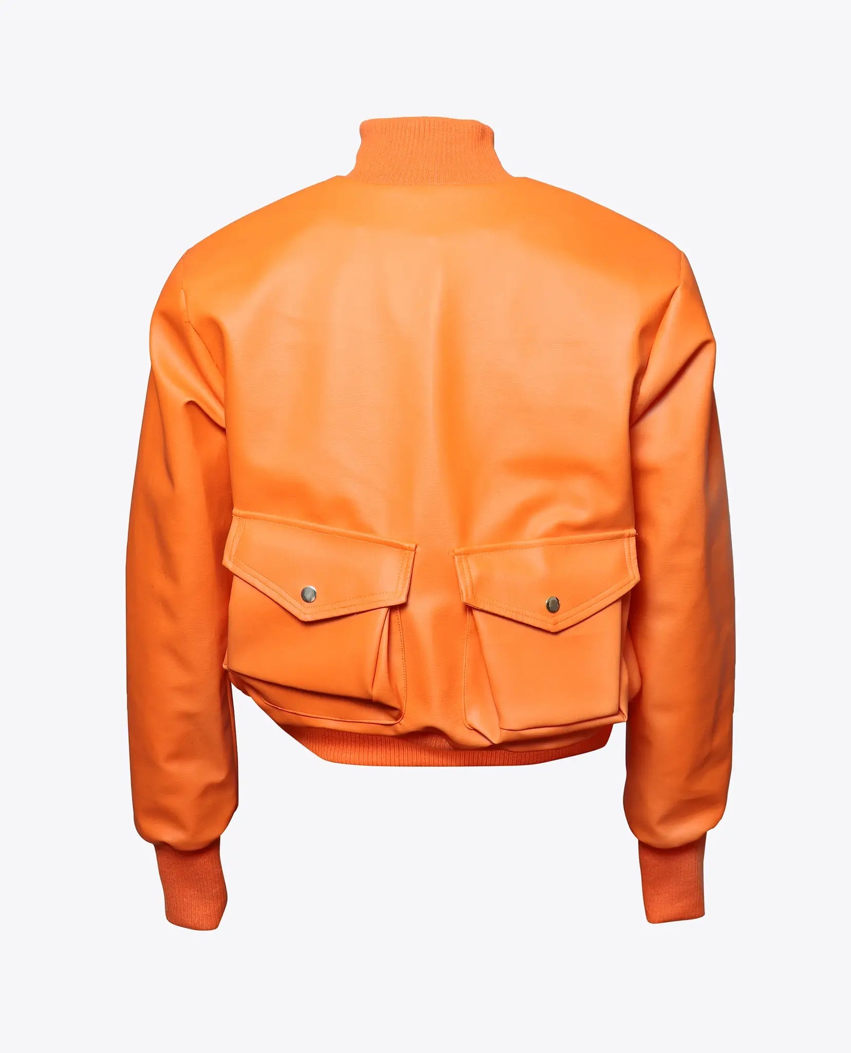 Juice Wrld Or­ange Avi­a­tor Jack­et USA Jackets