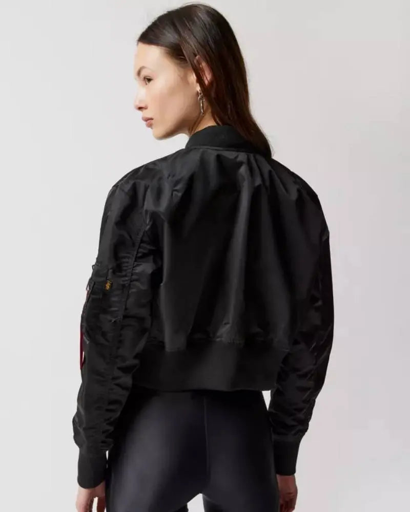 Alpha Industries L-2B Cropped Bomber Jacket USA Jackets