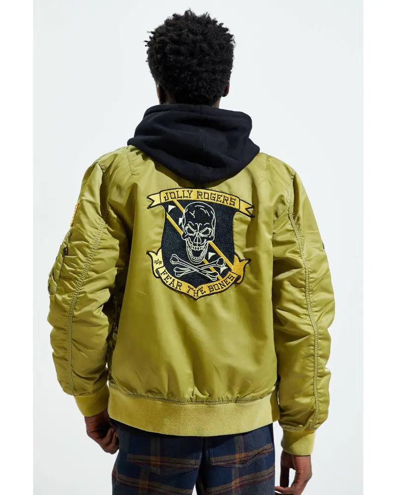 Alpha Industries L-2B Fear The Bones Battlewash Jacket USA Jackets