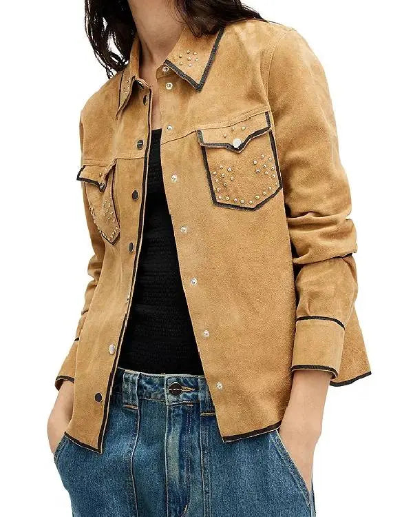 Ballard S01 Victoria Moroles Brown Jacket USA Jackets
