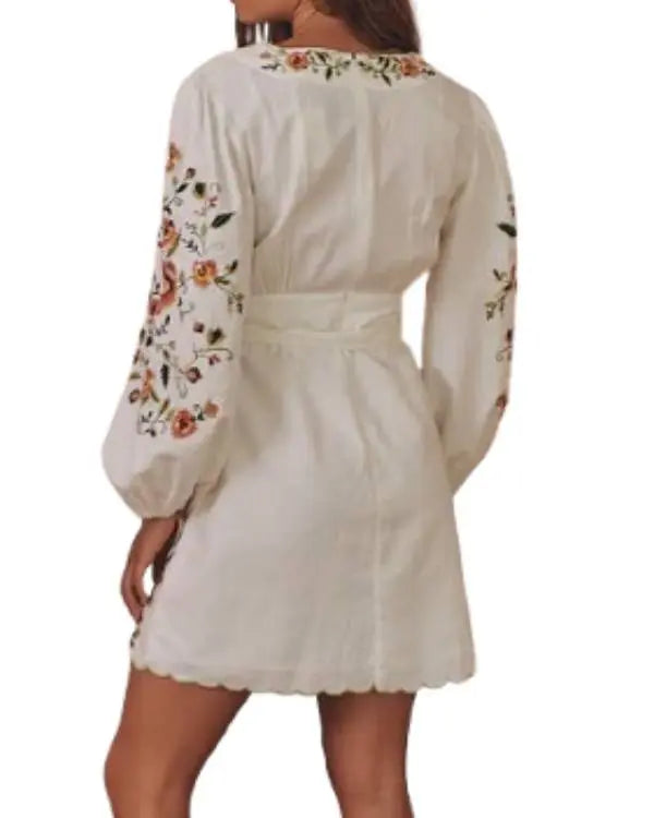 Billion Dollar Playground White Floral Dress USA Jackets