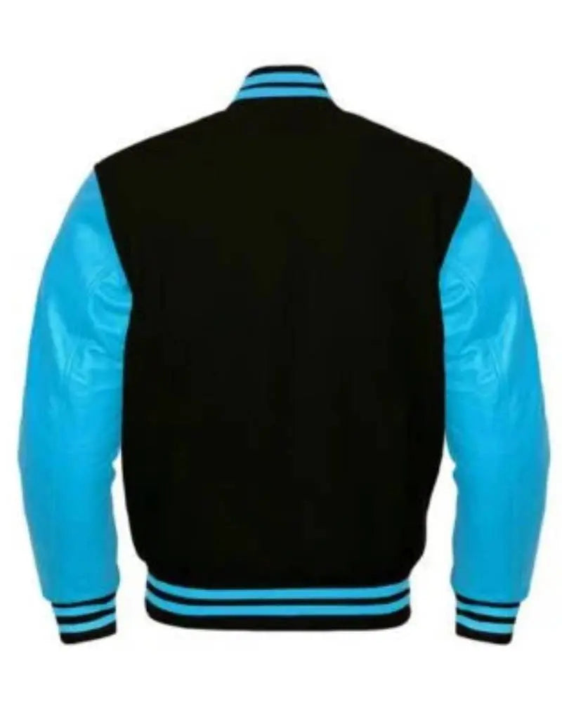 Black And Blue Varsity Jacket USA Jackets