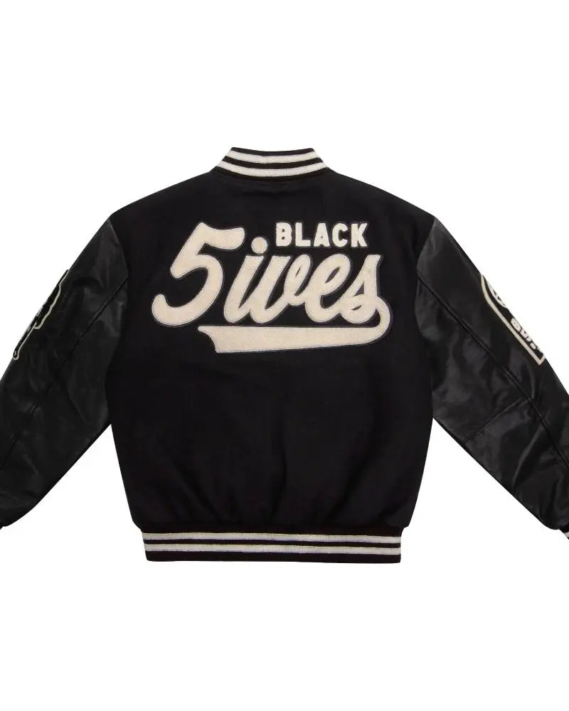 Black Fives Varsity Jacket USA Jackets