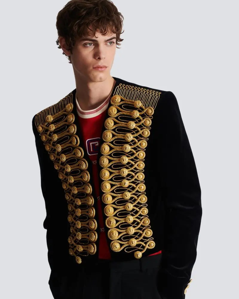 Brandenburg Jacket With Embroidery USA Jackets