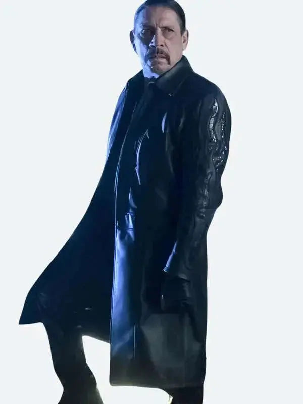 Breacher The Flash S04 Black Leather Coat USA Jackets