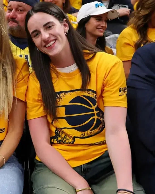 Caitlin Clark 2025 Eastern Conference Finals Shirt USA Jackets