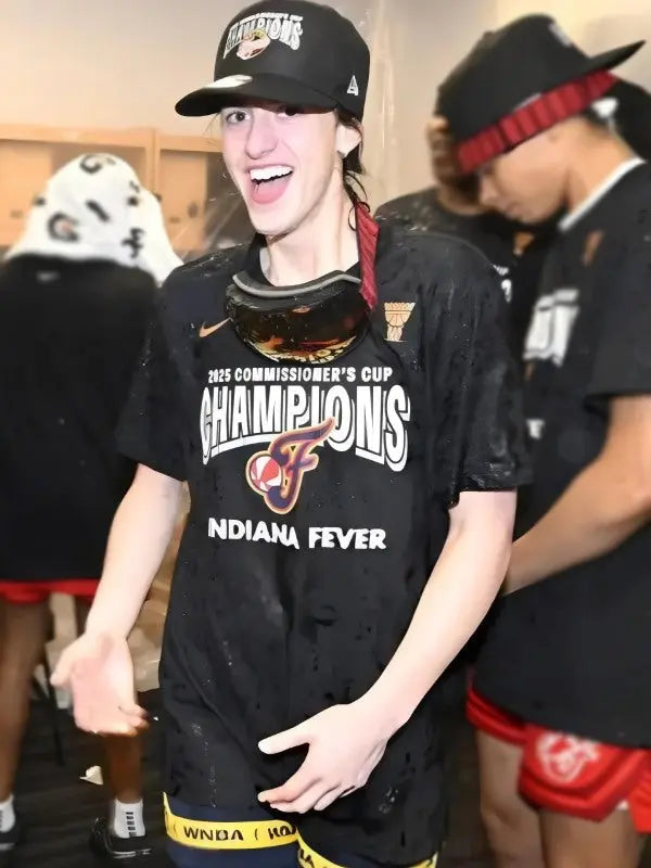 Caitlin Clark WNBA Commissioner’s Cup 2025 Champions T-Shirt USA Jackets