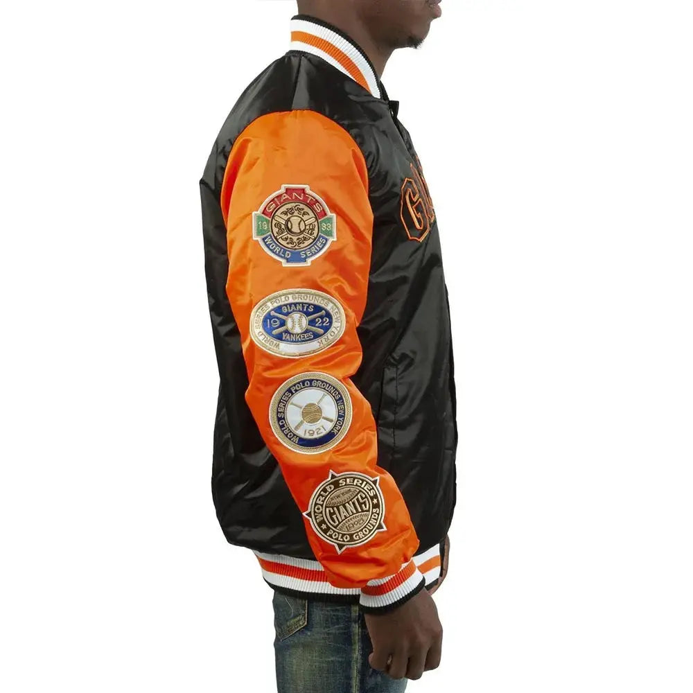 Champs Patches San Francisco Giants Satin Jacket USA Jackets