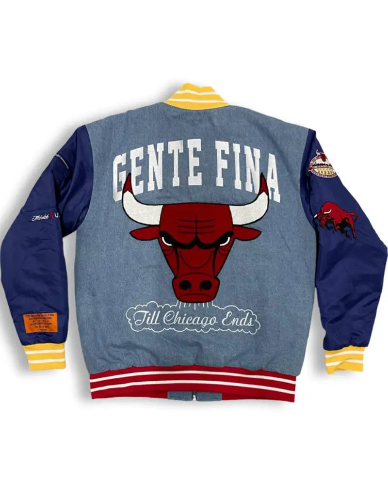 Chicago Bulls Collab Bomber 2024 USA Jackets