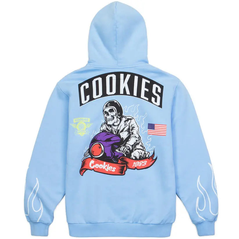 Cookies Outlaws Full Zip Pullover Hoodie USA Jackets