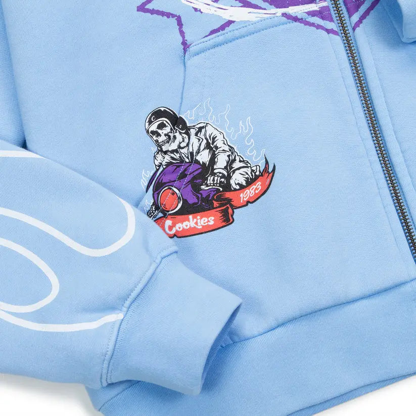Cookies Outlaws Full Zip Pullover Hoodie USA Jackets
