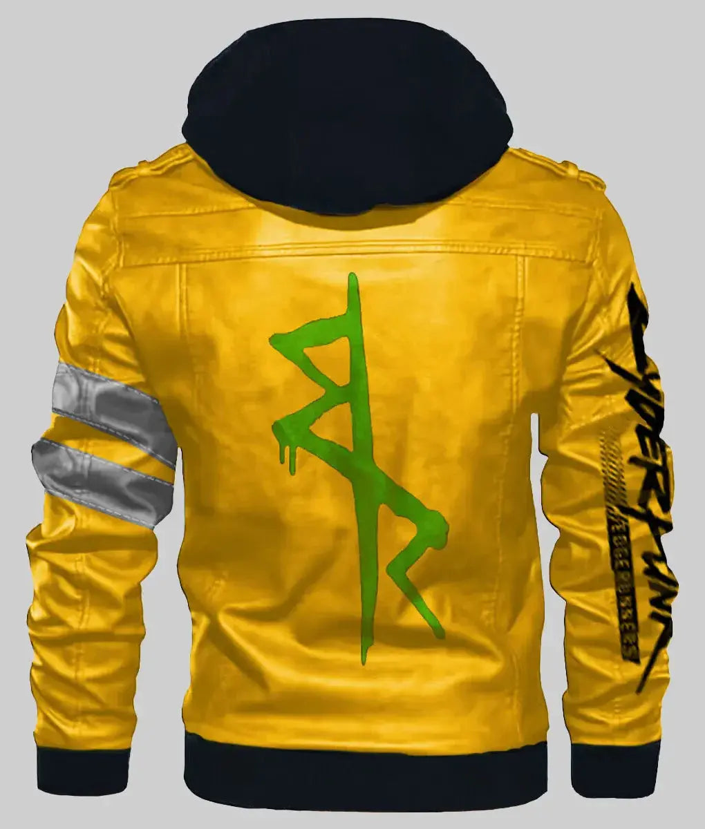 Cyberpunk 2077 Edgerunners David Martinez Yellow Jacket USA Jackets