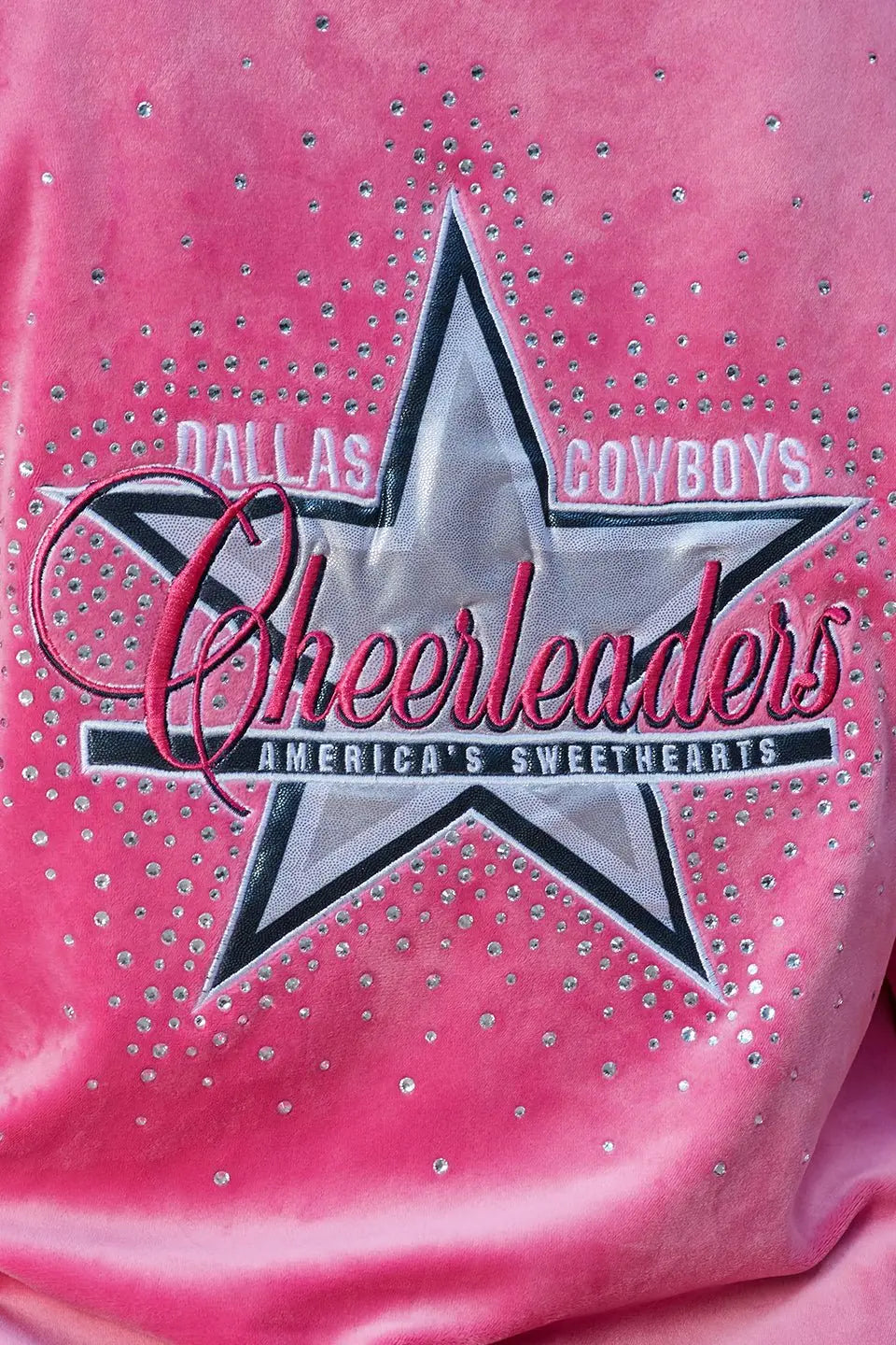 Dallas Cowboys Cheerleader Pink Hoodie USA Jackets