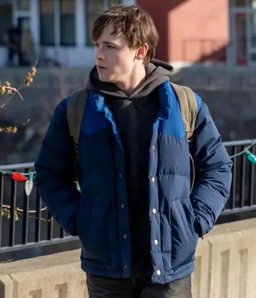 Dexter New Blood Jack Alcott Puffer Blue Jacket USA Jackets