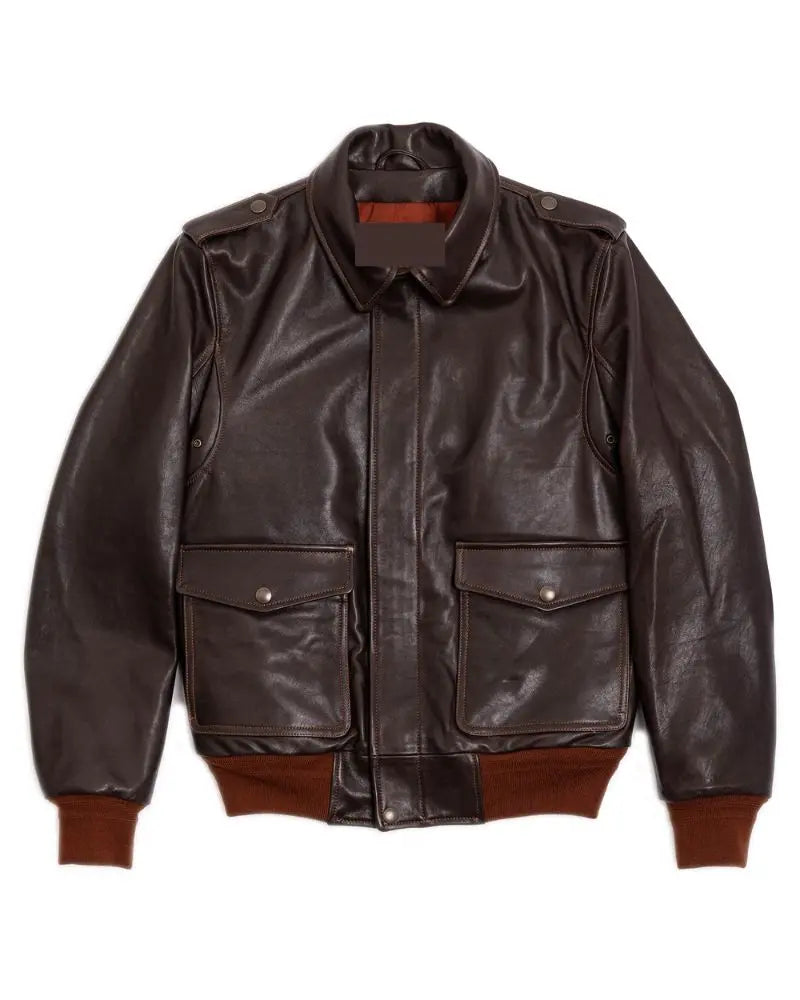 “Don Gentile” A-2 Hand Painted Testa di Moro Flight Jacket USA Jackets